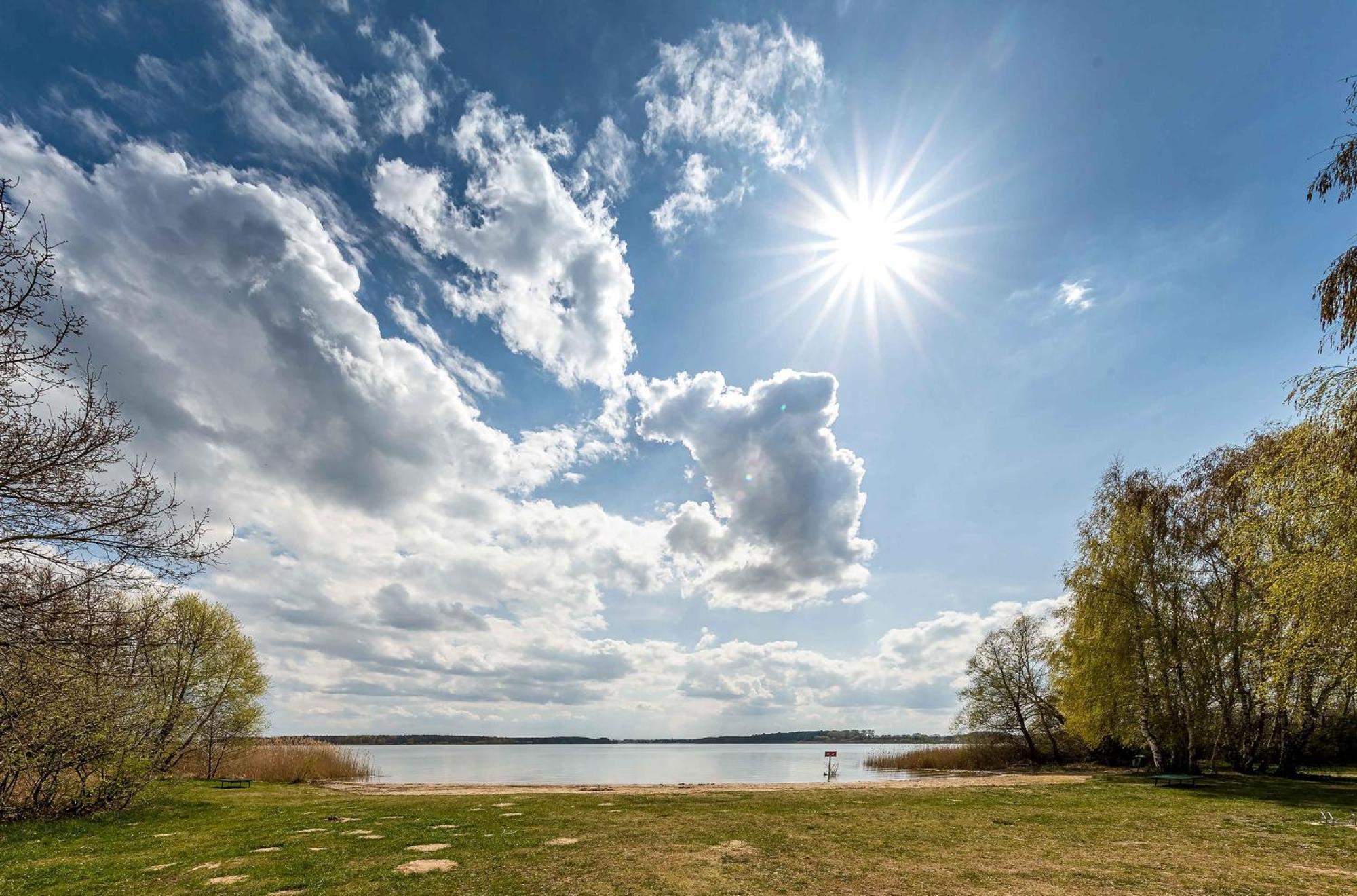 Ferienhaus Finn Im Heidpark Silz Luaran gambar